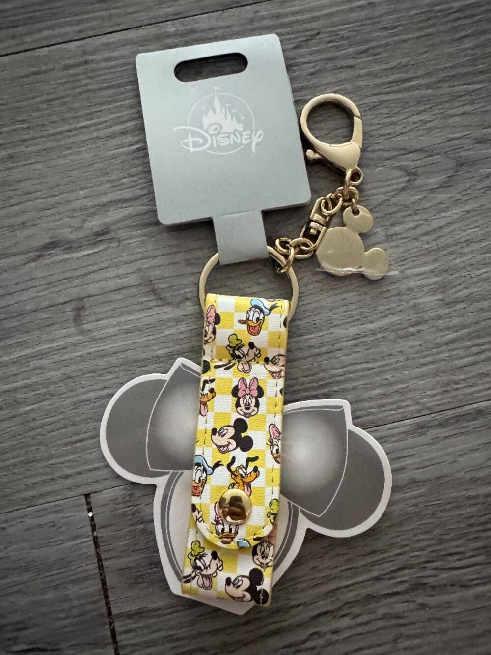 Disney Parks Mickey and Friends Ears holder keychain